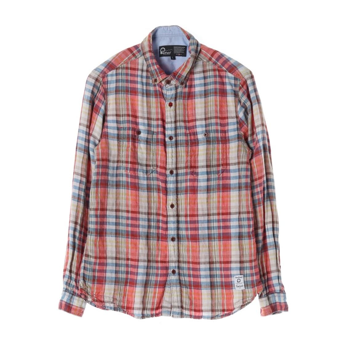 Penfield 빈티지 멀티 체크 린넨 셔츠 L 상품이미지1