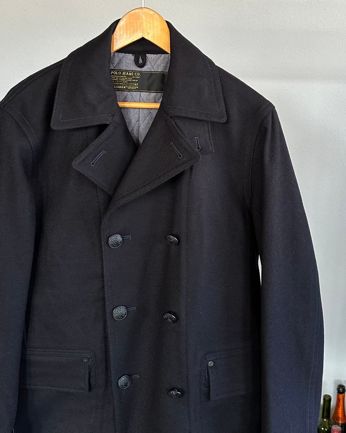 [L]폴로 진스 미해군 U.S NAVY 피코트 상품이미지2