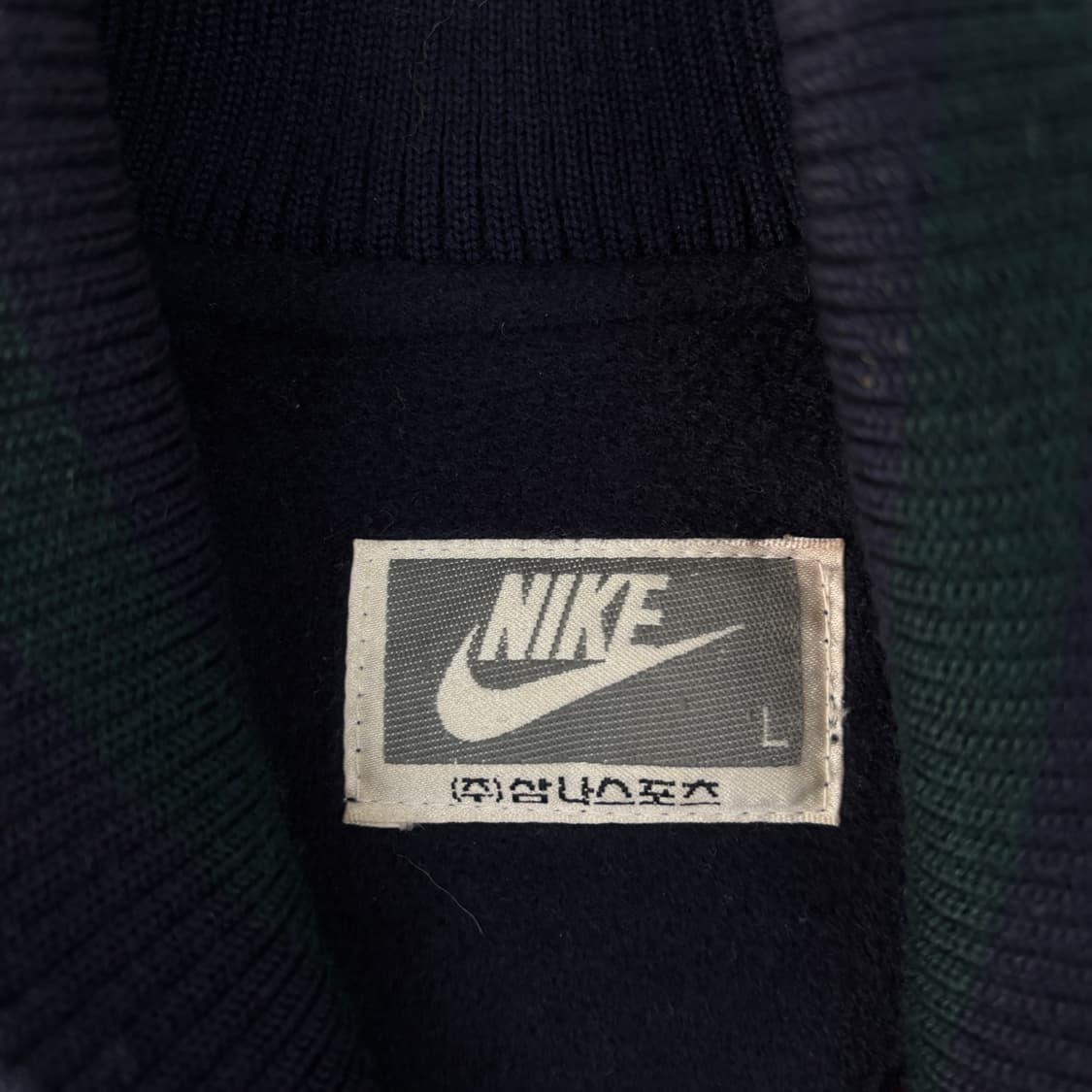 90s 나이키 삼나스포츠 울 바시티 자켓 상품이미지5