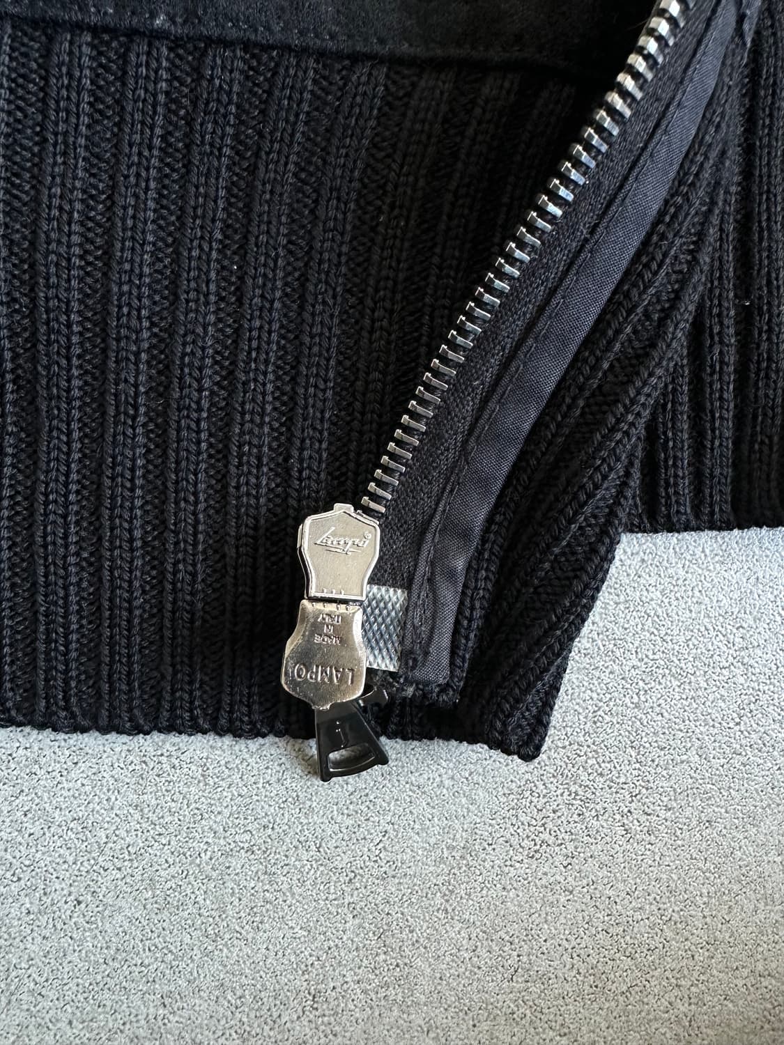 존바바토스 측융 울 하이넥 집업 자켓 상품이미지10