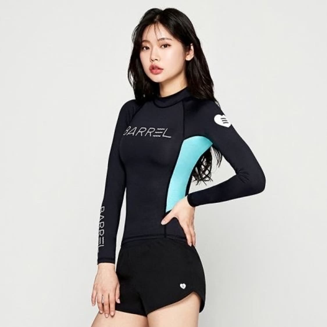 배럴 우먼 래쉬가드 셋업  상품이미지1