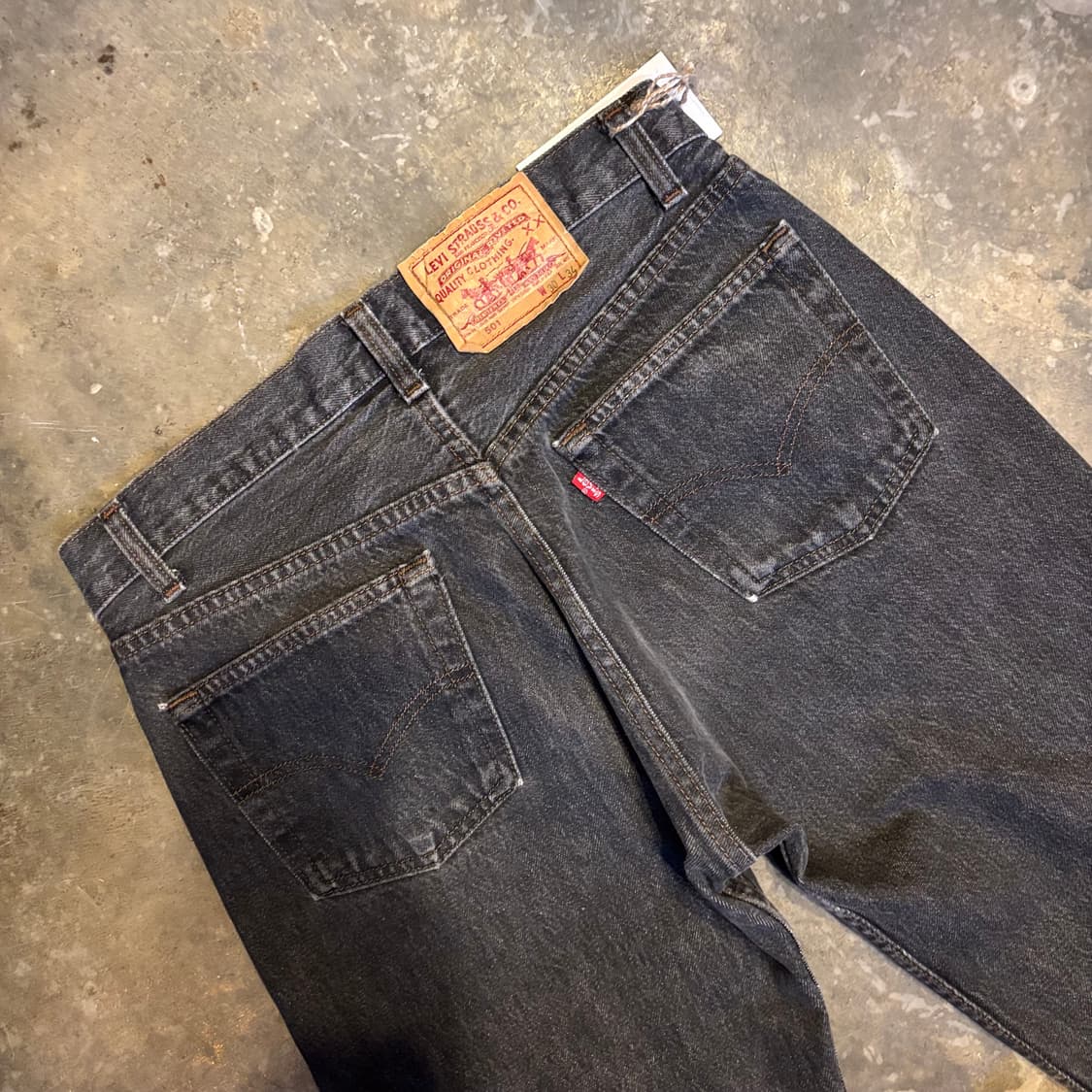 80년대 미국 리바이스 501 흑청 상품이미지9