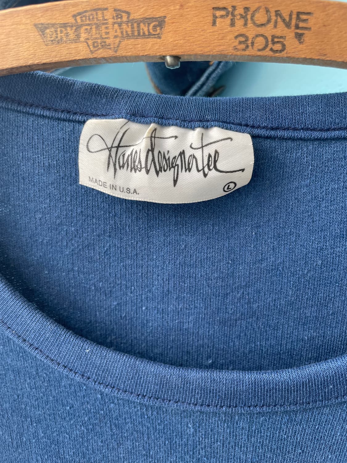 1980's Vintage Hanes Designar Tee 상품이미지3