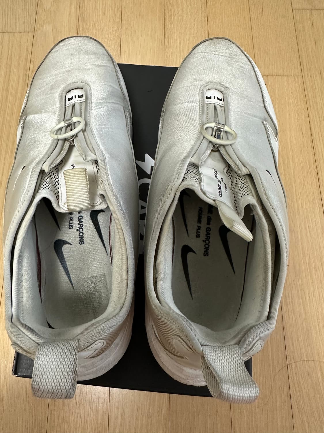 [285] 나이키 꼼데가르송 옴므 플러스 선더 에어맥스 화이트 상품이미지2