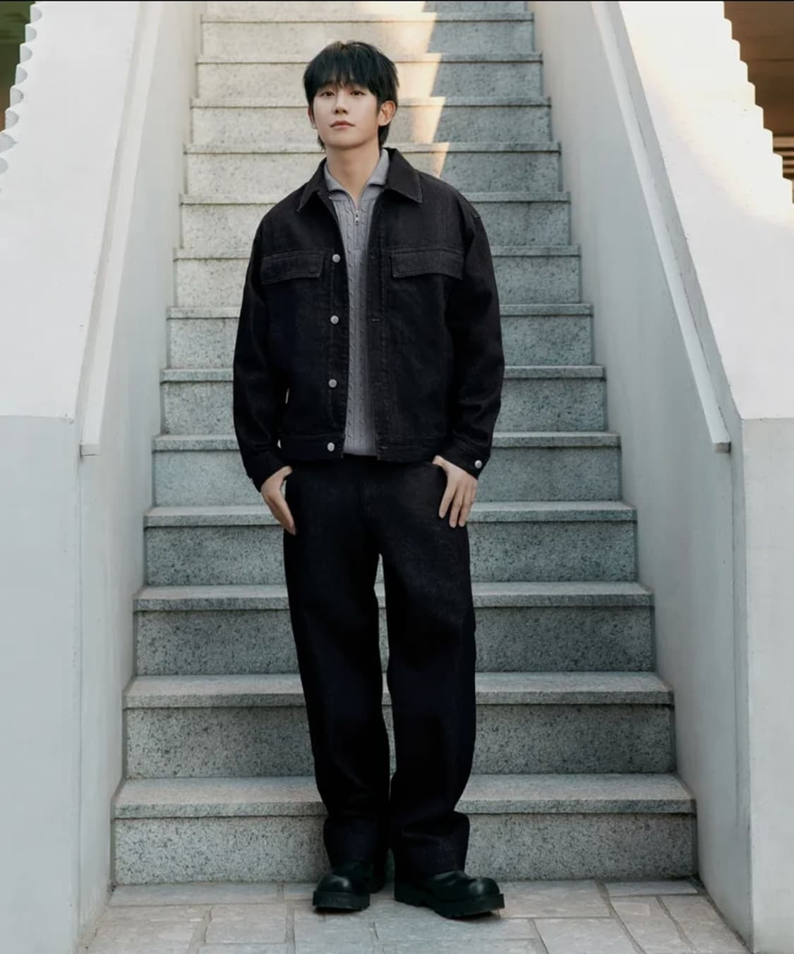 마인드브릿지 데님셋업 (100, 32) 상품이미지1