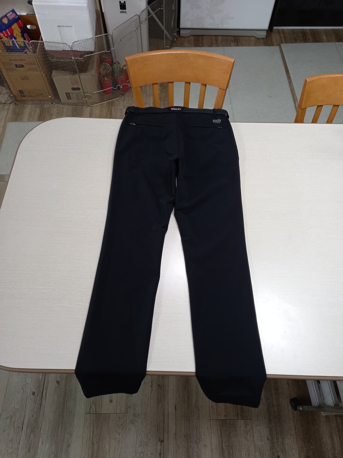 30 MILLET 봄여름용 밴딩 스판 등산바지 블랙 30-226 상품이미지2