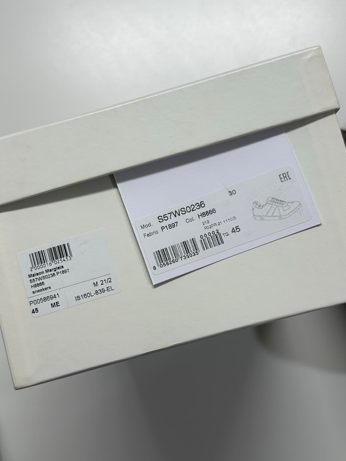 [45] 마르지엘라 독일군 스니커즈 브라운 상품이미지6