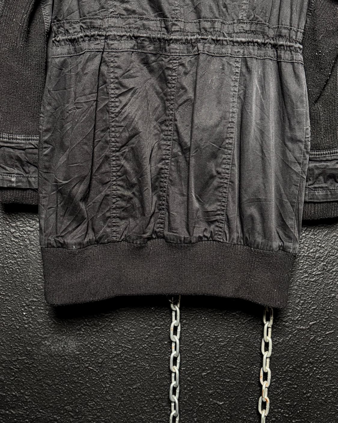 Fur Hooded Black Field Jacket 상품이미지9