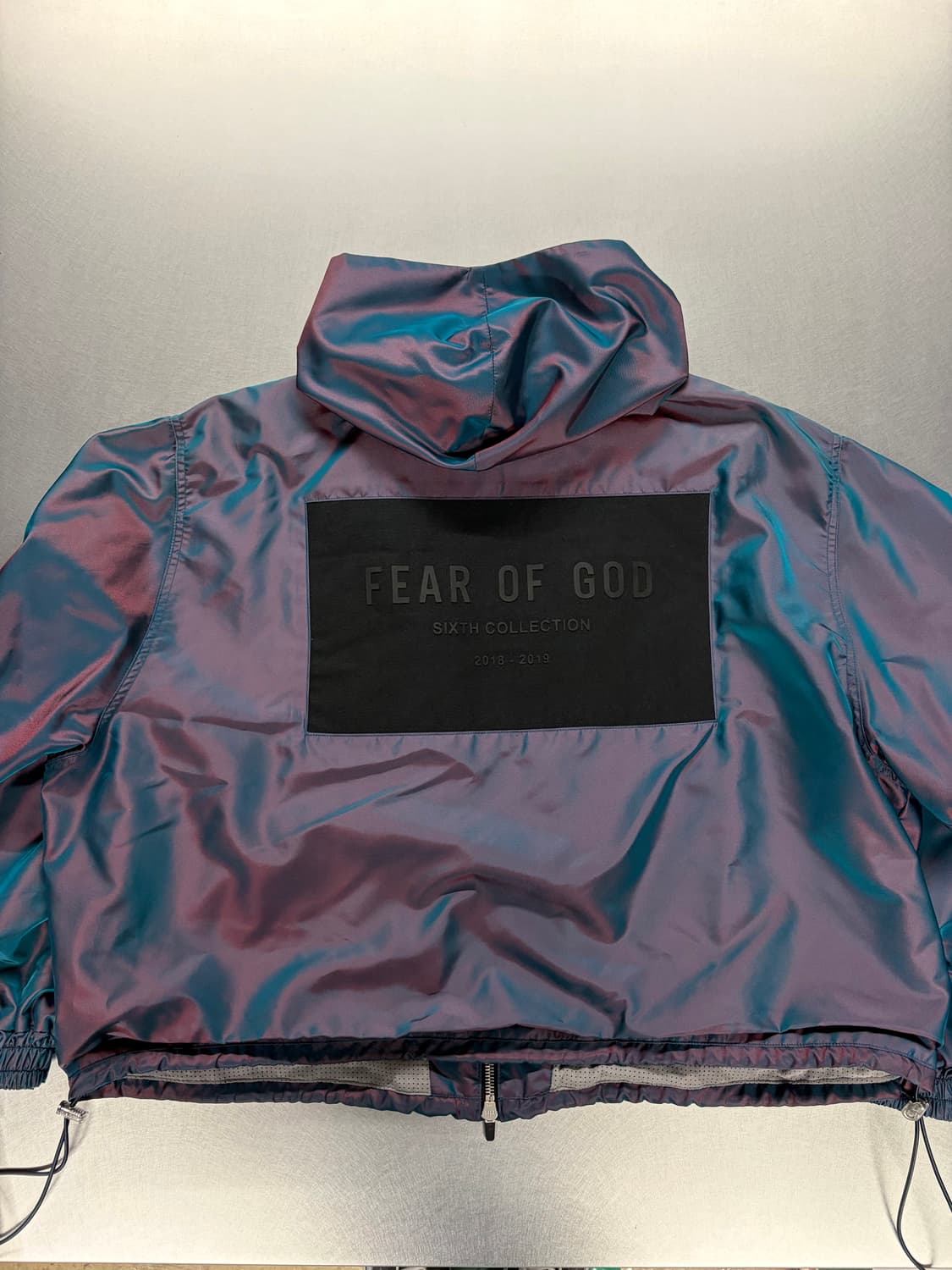 6th 피어오브갓 나일론 풀집업 자켓 멀티 상품이미지2