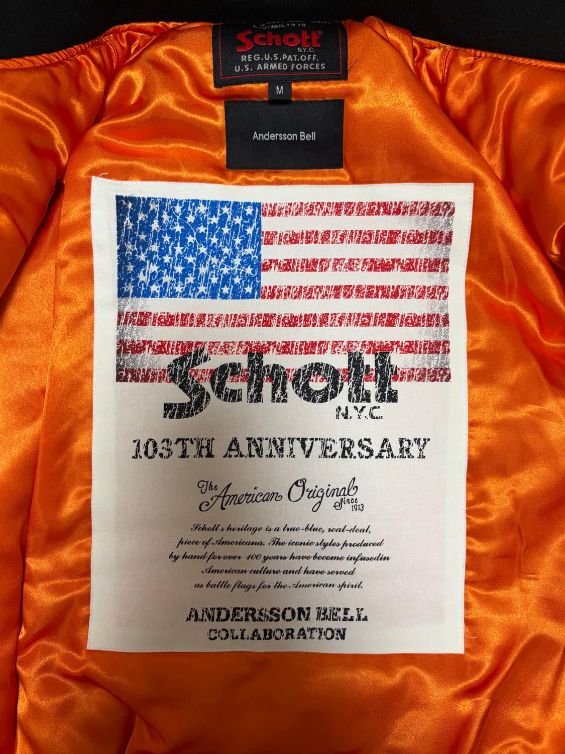 앤더슨벨 쇼트 드래곤 스카잔 마원 MA-1 상품이미지5