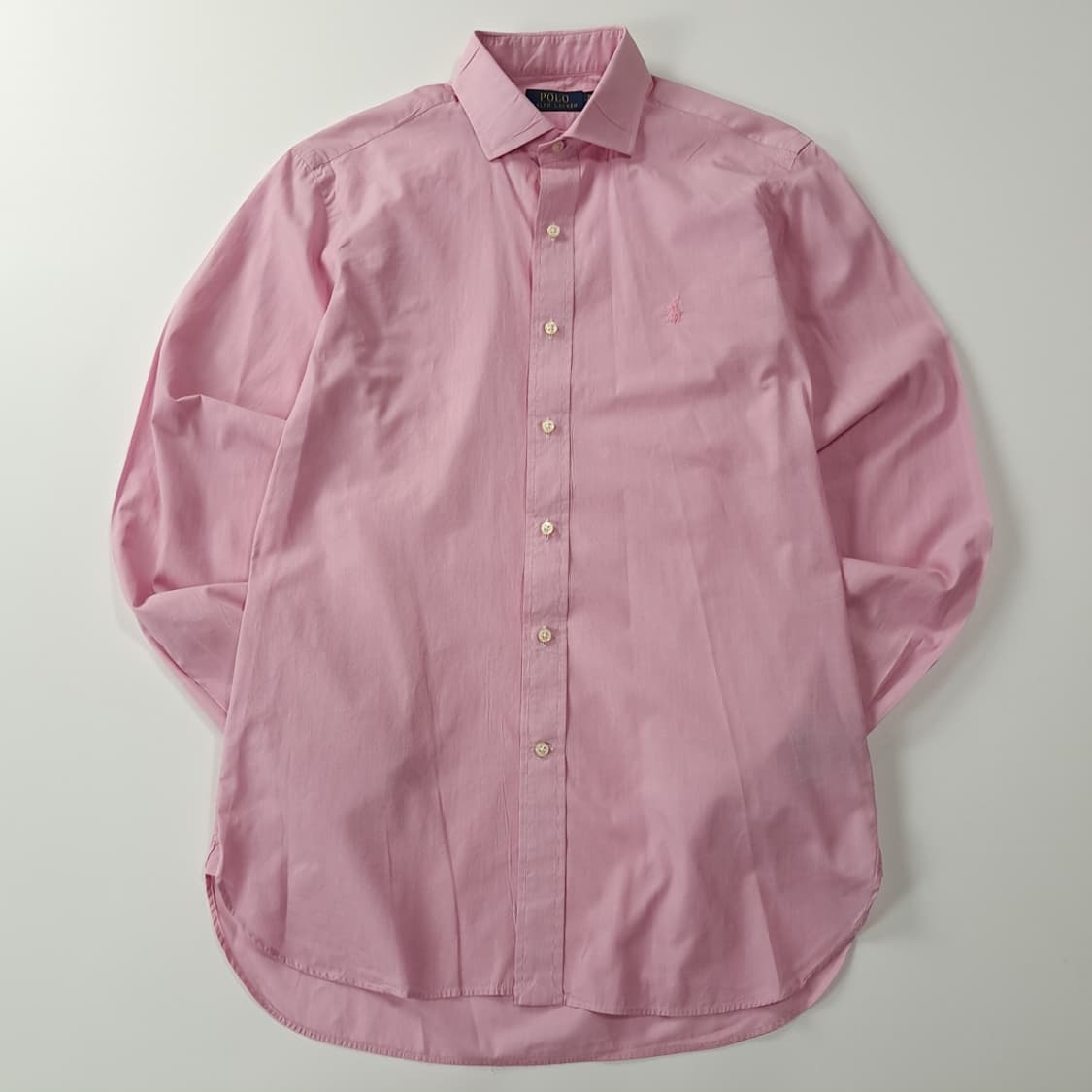 CK273 S 폴로 스프레드칼라 핑크 셔츠 남방 상품이미지1
