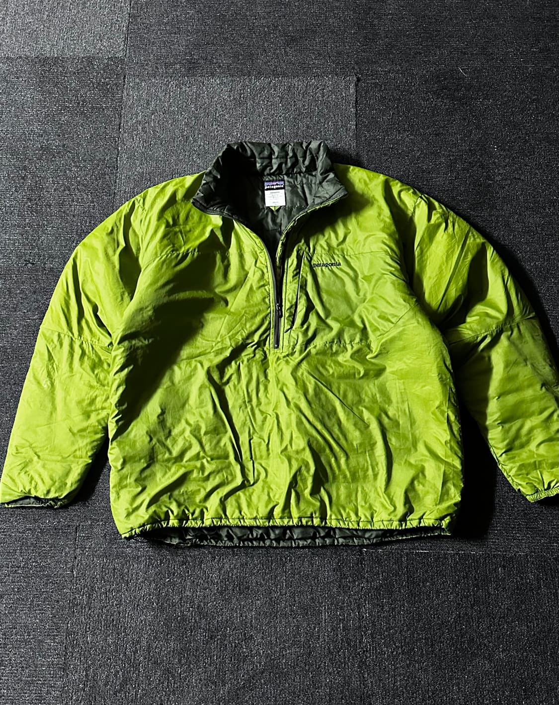 파타고니아 Retro Down 3/4 zip 글리세이드 라임/올리브 상품이미지1