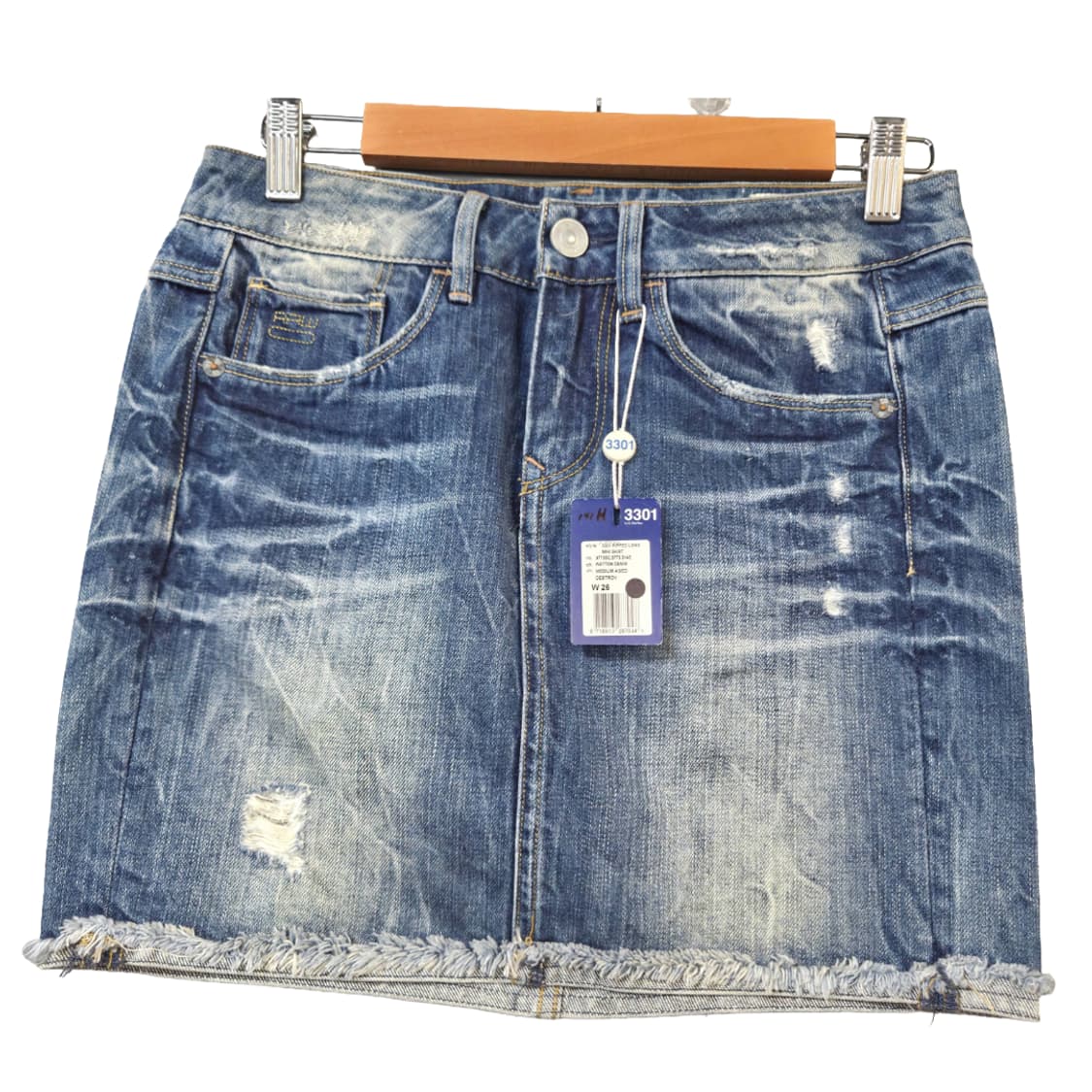 G-STAR RAW 3301 데님 미니스커트 W26 상품이미지1