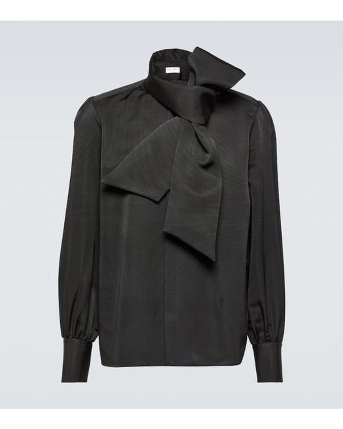 [투어스 착용] 생로랑 23AW 보우 타이 셔츠 상품이미지3