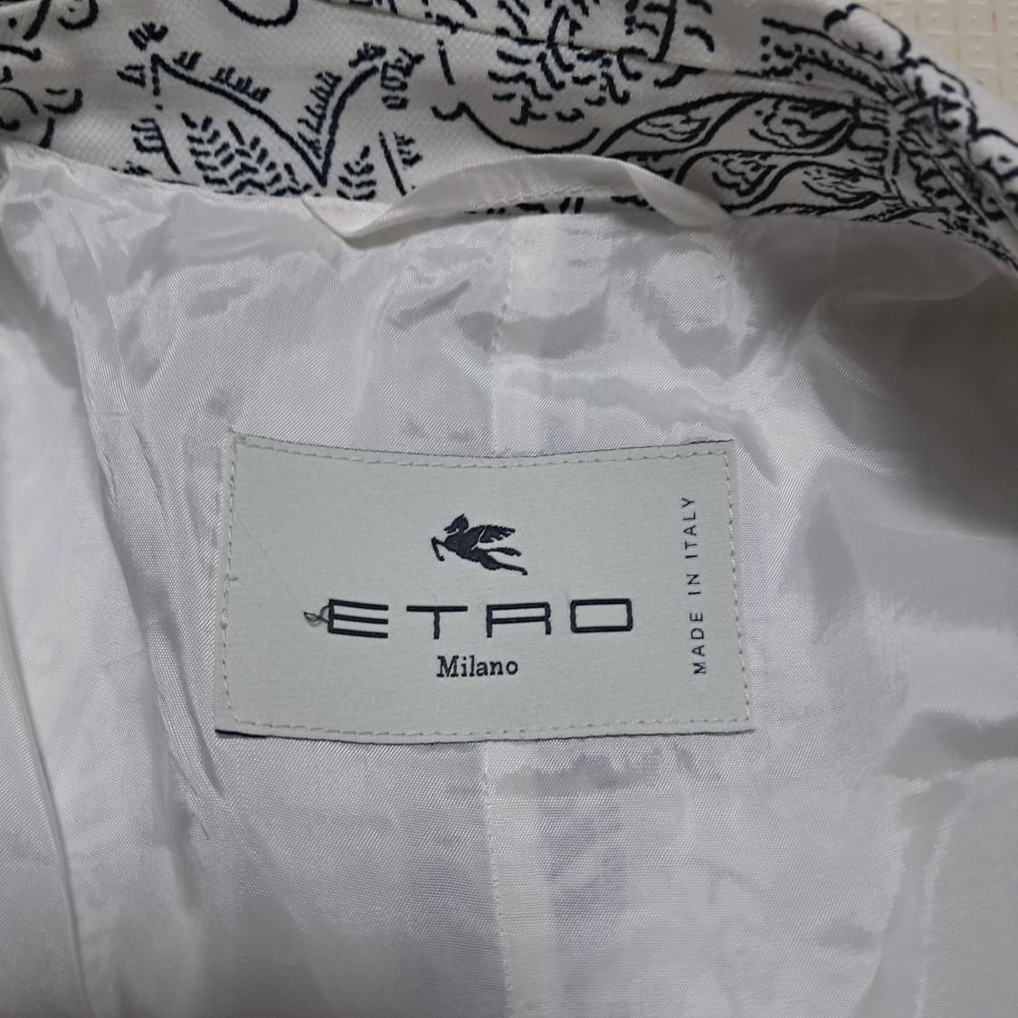 에트로 페이즐리자켓40(22년 제품,거의 새제품) 상품이미지5