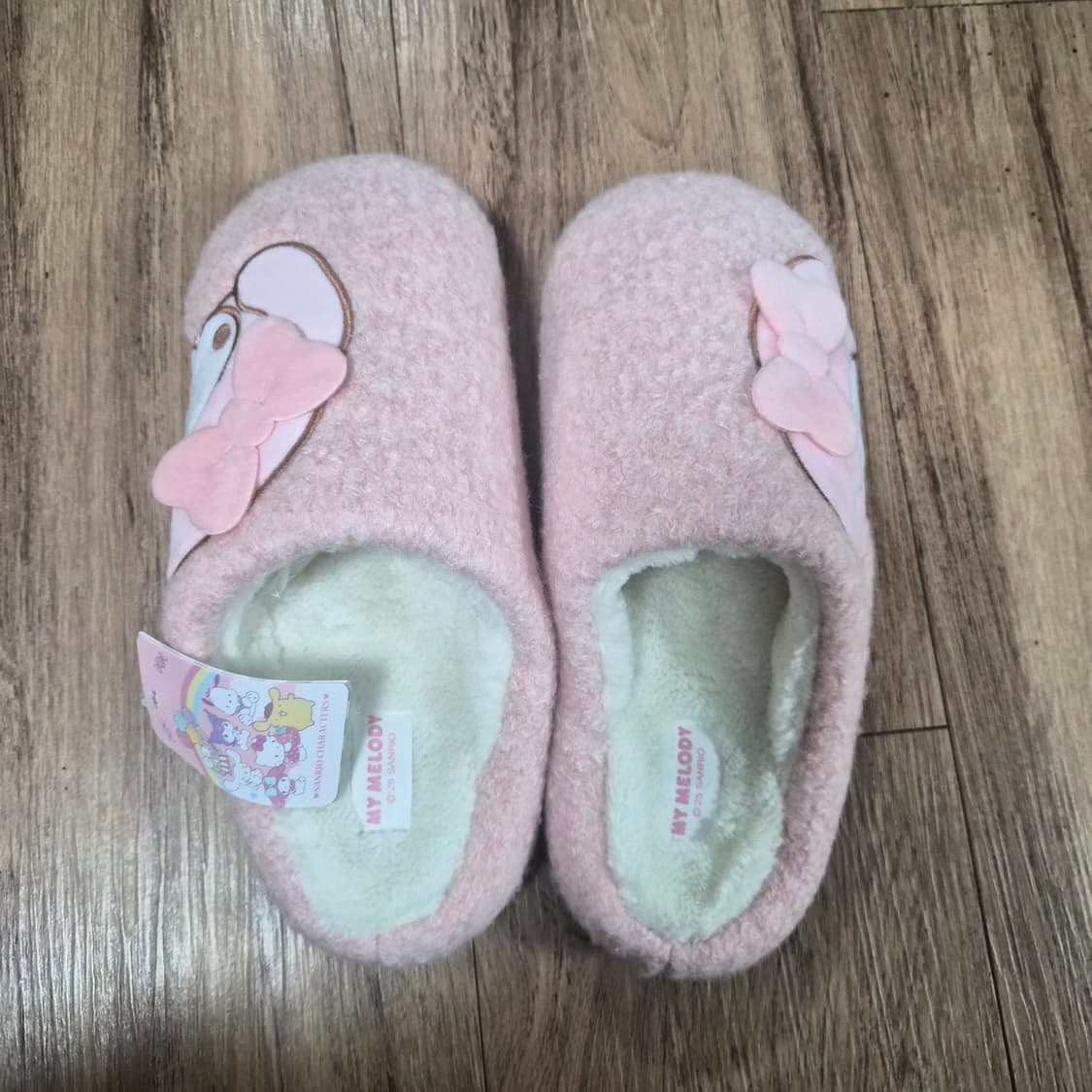 마이멜로디 털 슬리퍼 상품이미지2