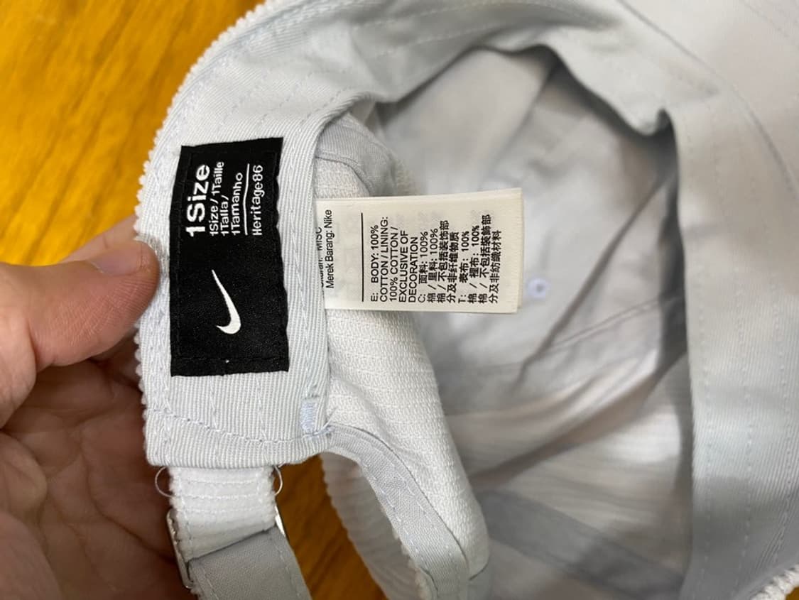 나이키 코듀로이 볼캡 상품이미지3