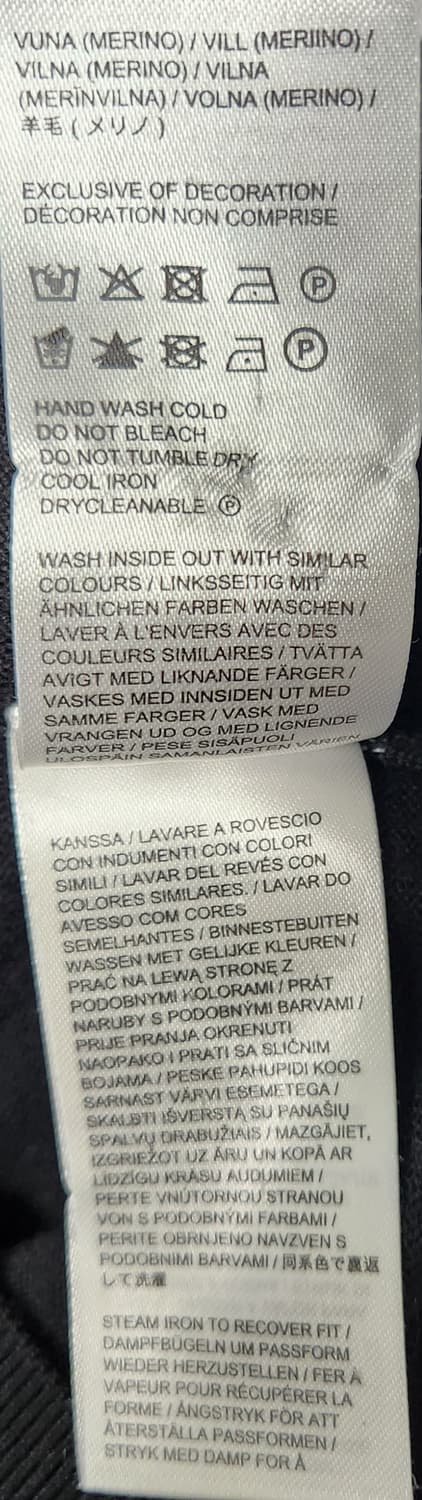 제이린드버그 골프 니트 베스트 블랙 M 상품이미지6