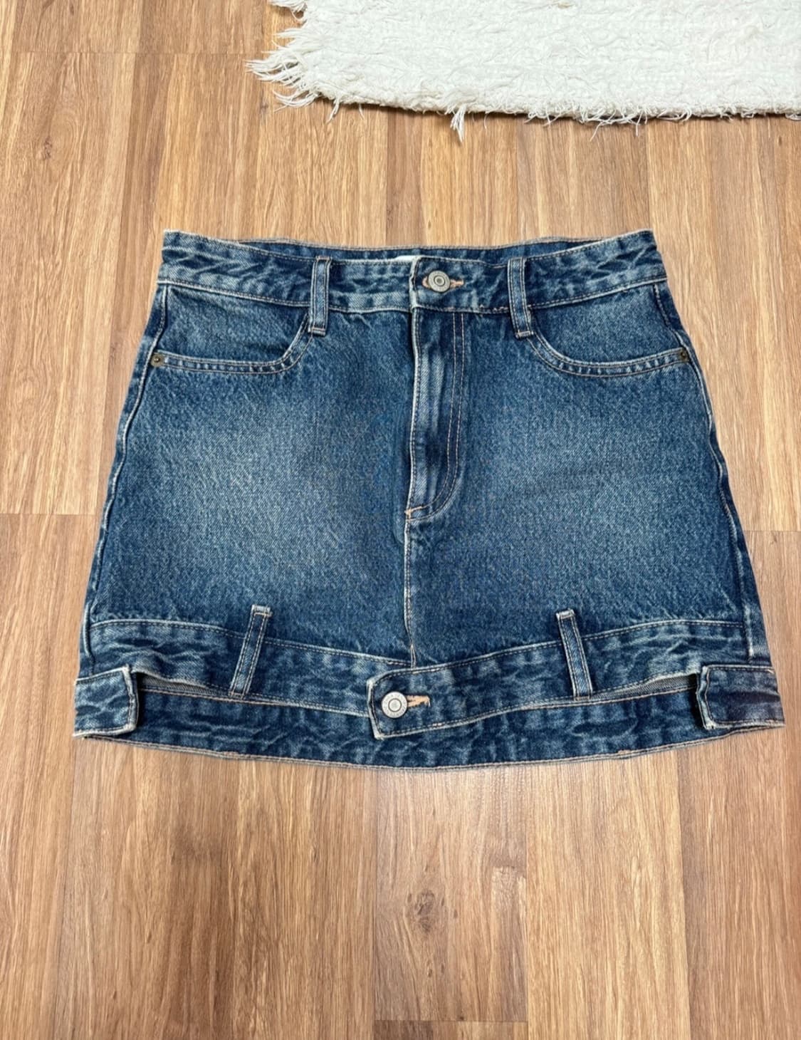 ZARA 데님 미니스커트 상품이미지3