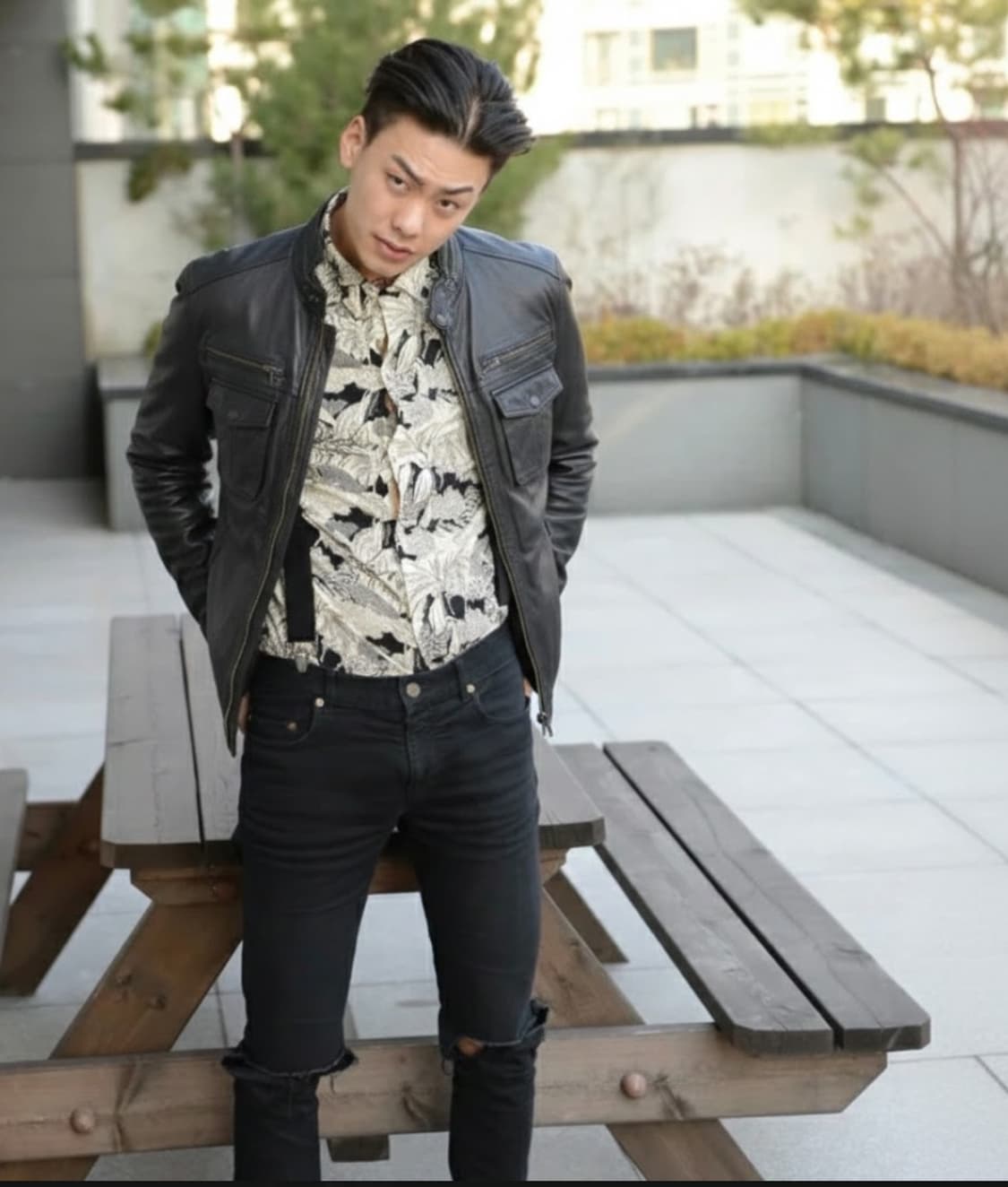 (XL) Guess 게스 락시크 이태리 양가죽 레더 자켓 상품이미지6