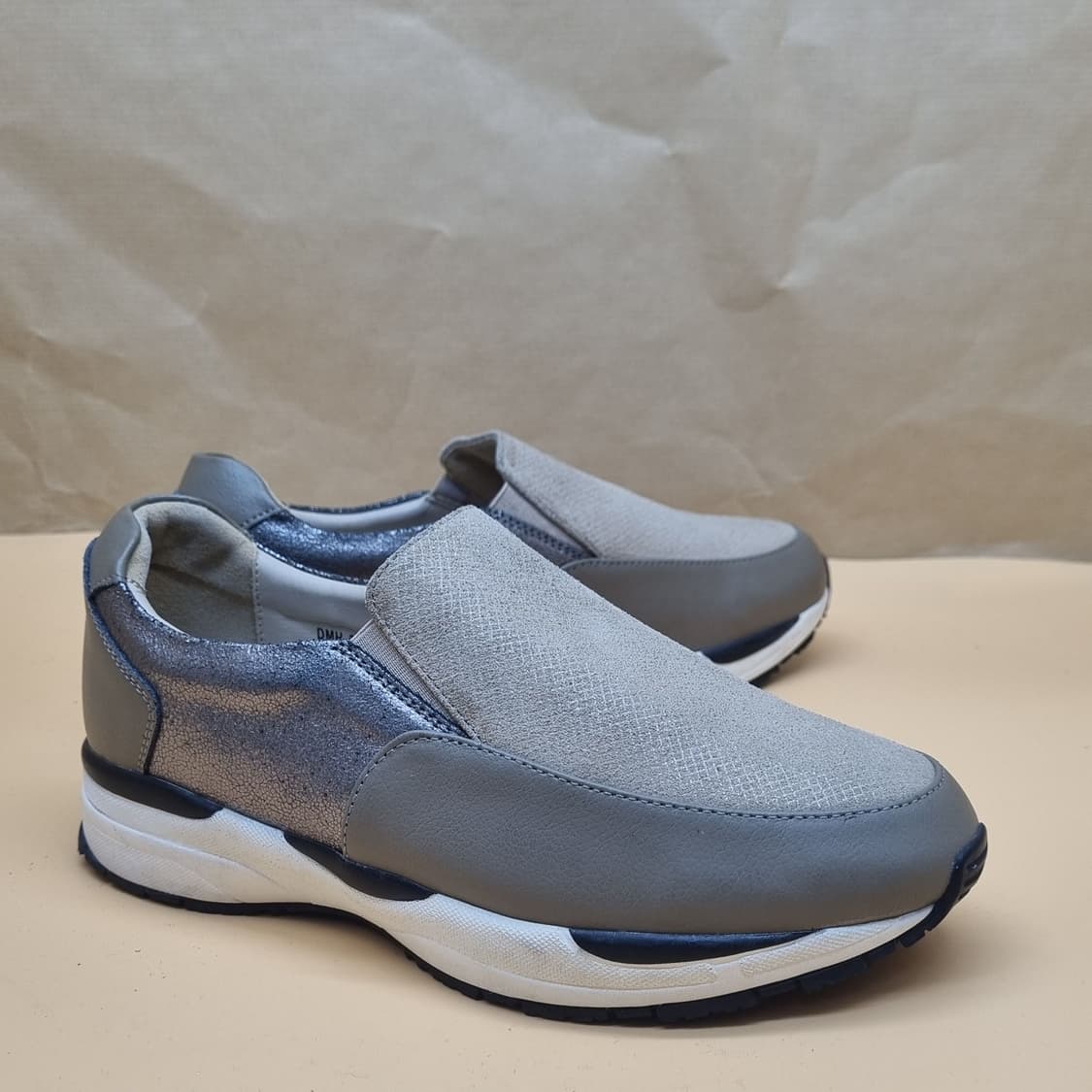 버팔로 소가죽 여성슬립온235 굽4. 상품이미지1