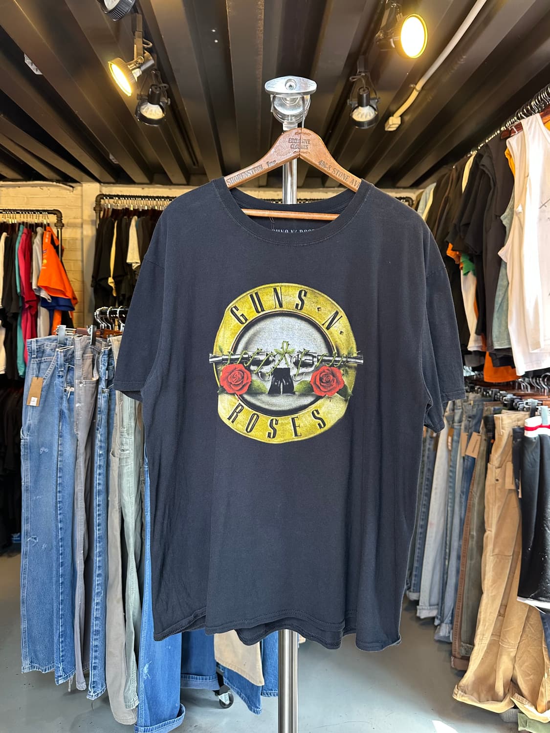 건즈앤로지스 락밴드 프린팅 티셔츠 상품이미지1