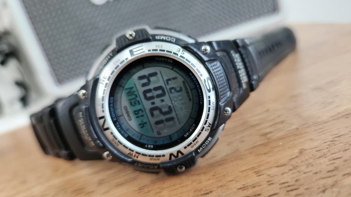 # 카시오 트윈센서 디지털 시계 나침반 아웃도어 시계 급처 / 지샥 상품이미지10