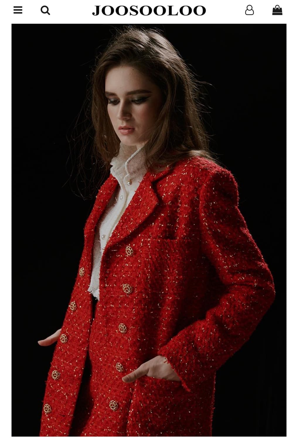 주수루 엄지원 자켓 M 상품이미지8