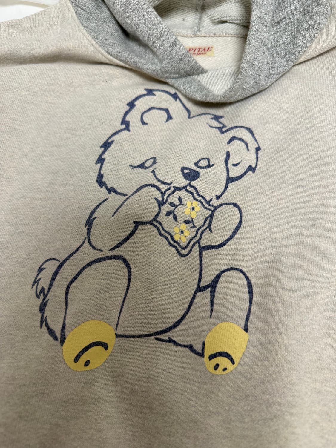 캐피탈 베어 후드티  상품이미지3