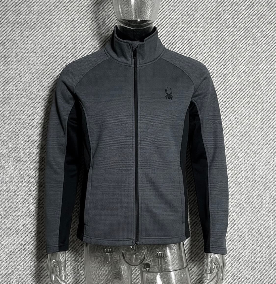 [M] Spyder 스파이더 기모 배색 집업 져지 상품이미지2