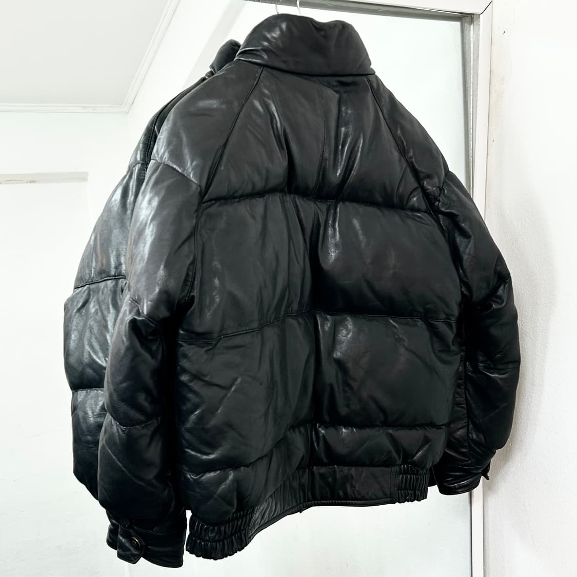 Cencini 양가죽 덕다운 푸퍼 패딩 상품이미지5