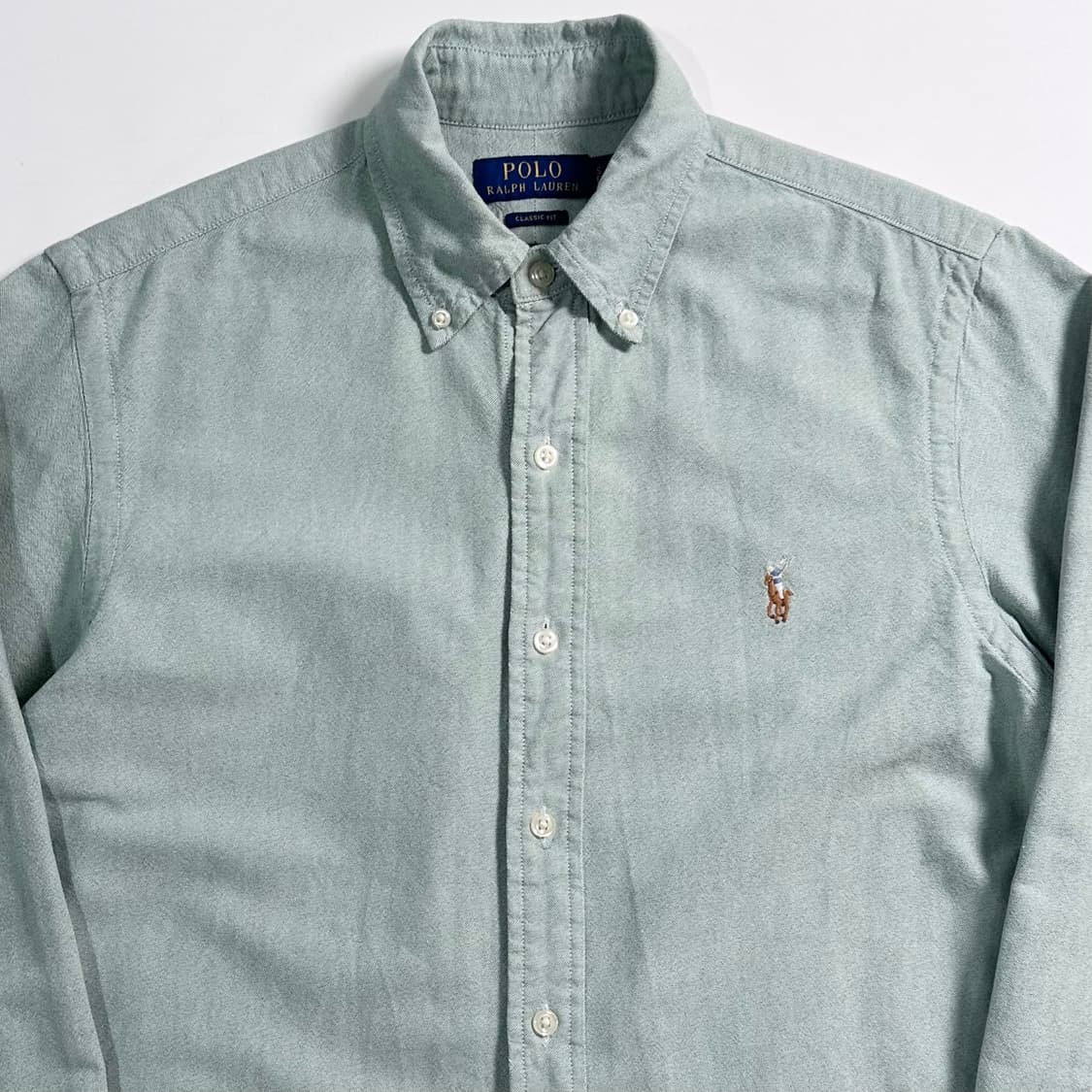 폴로 랄프로렌 피스타치오 옥스포드 셔츠   상품이미지2