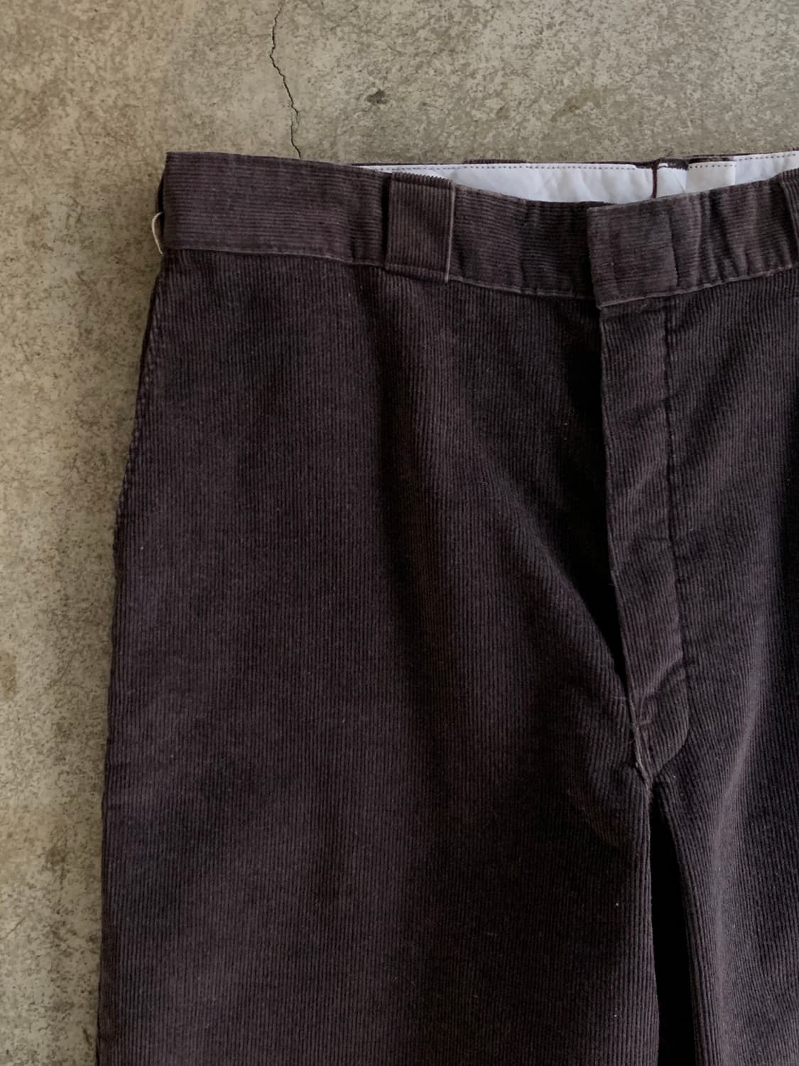80s 디키즈 코듀로이 워크팬츠 브라운 상품이미지2