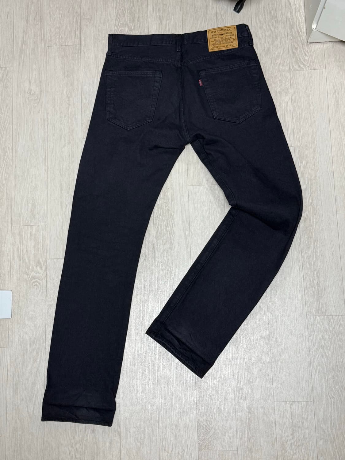 리바이스 x JJJ자운드 501 93 블랙 W30 L32 상품이미지4