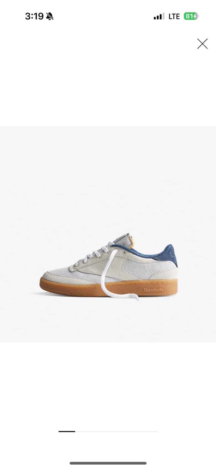 리복x웨스턴 하이드로다이나믹 클럽c85 285 클럽씨 상품이미지3