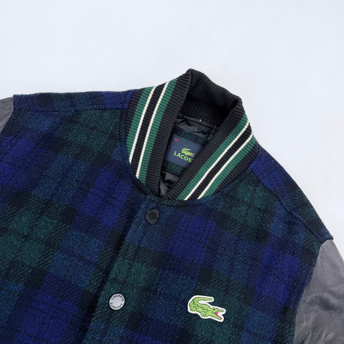 라코스테 양가죽 바시티 자켓 상품이미지5