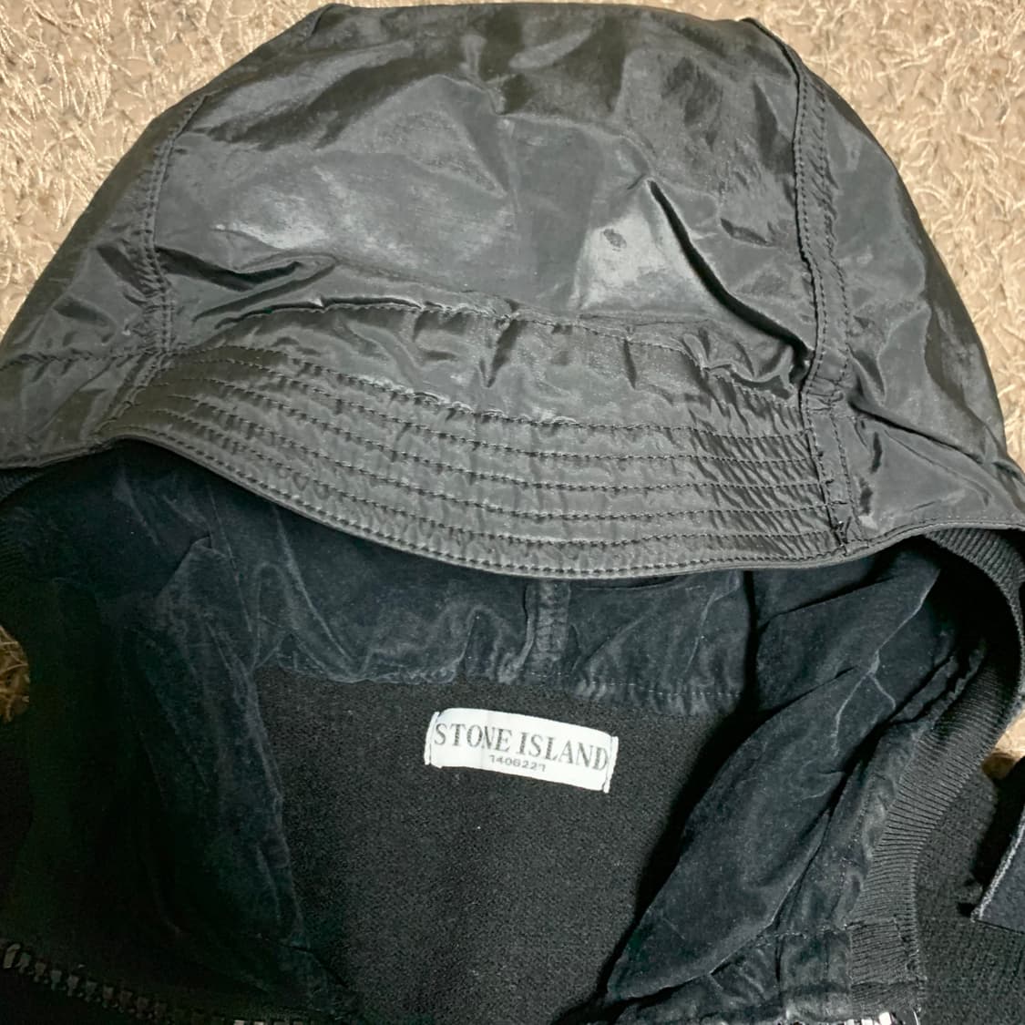 스톤아일랜드 어깨와펜 니트집업 상품이미지2