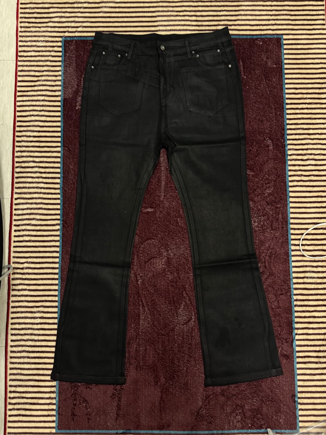 릭 플레어 핏 코팅왁스 플레어진  상품이미지7