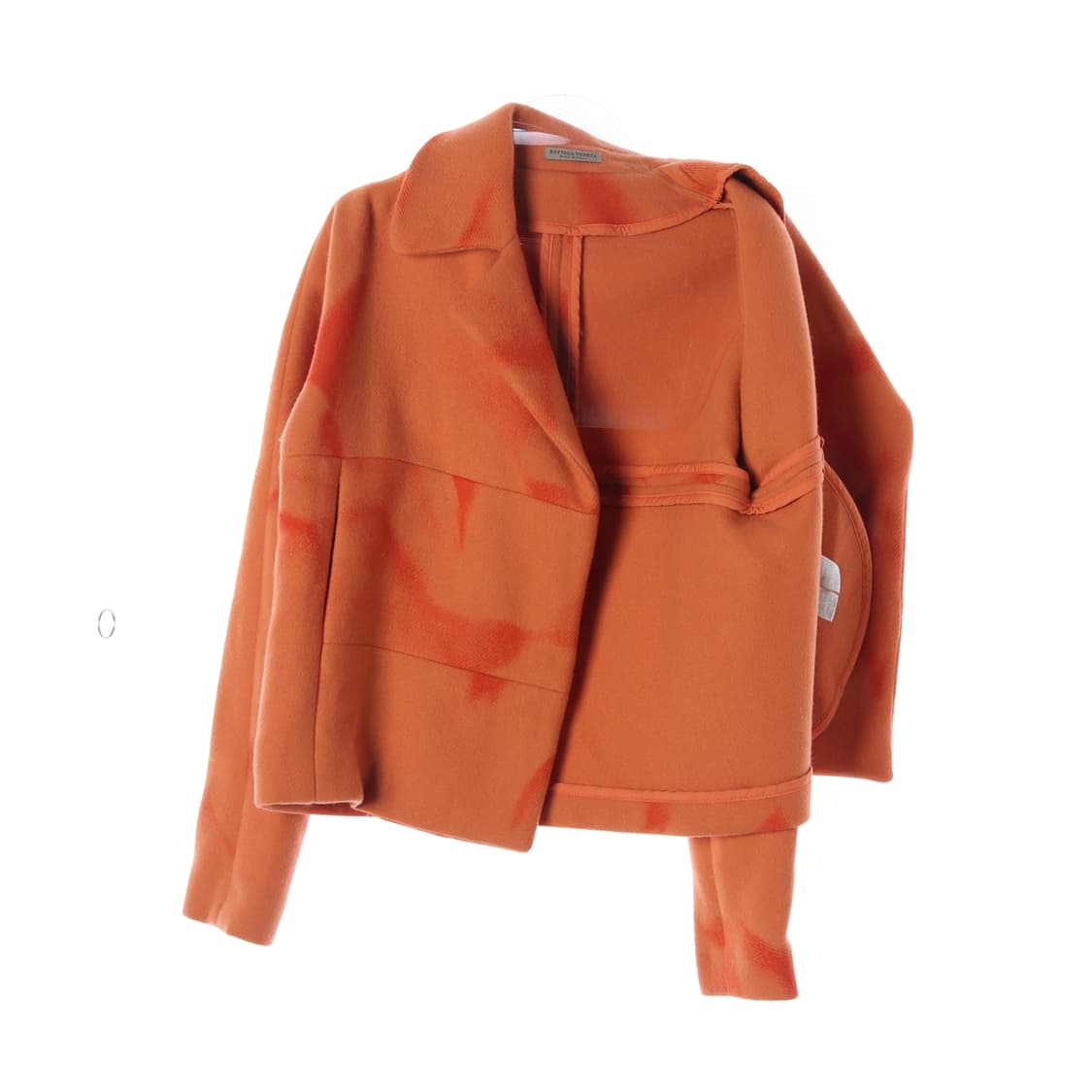 [M]보테가베네타 울캐시미어97% 오렌지 숏 코트 재킷
 상품이미지4
