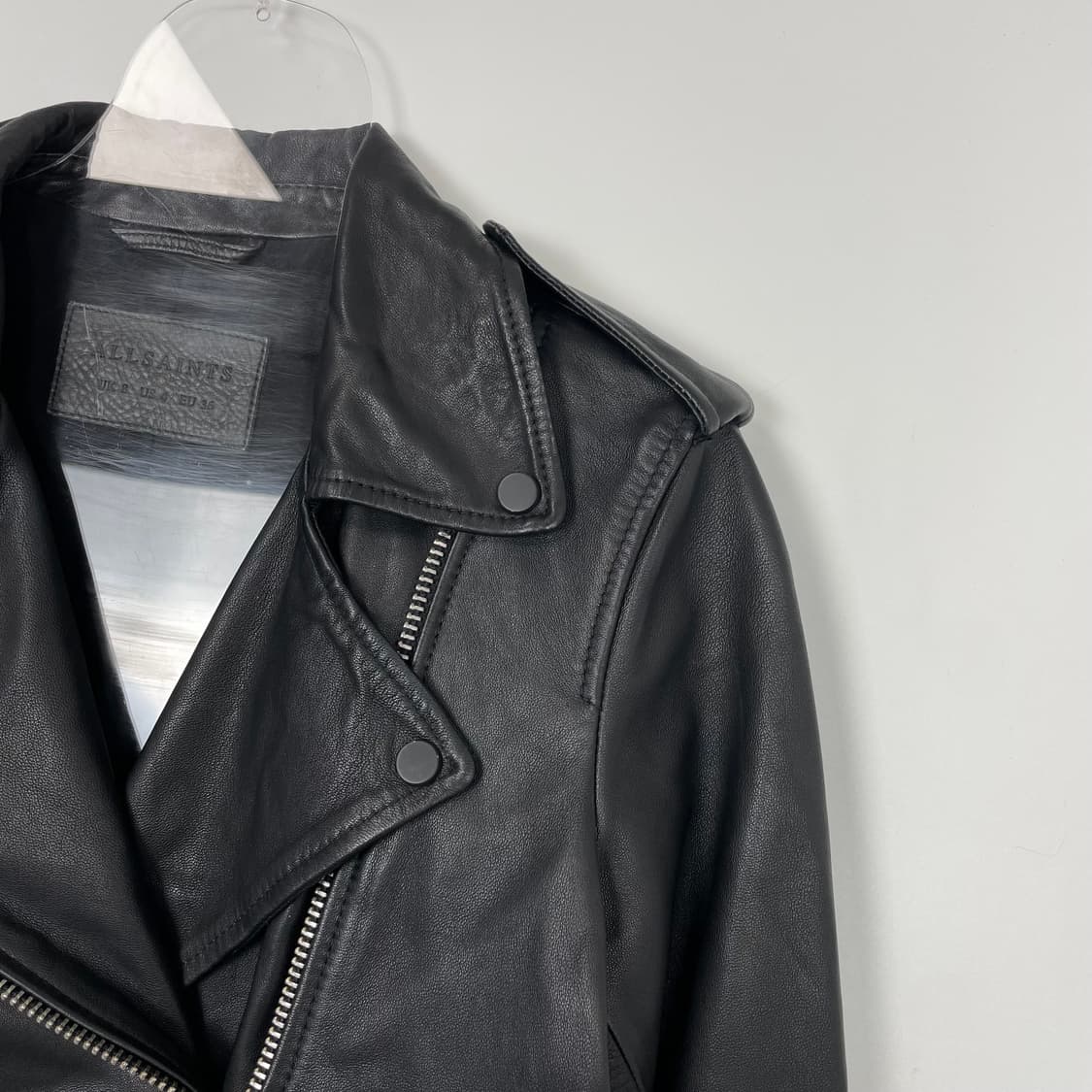 올세인츠 balfern biker발펀 바이커 가죽 자켓 상품이미지3