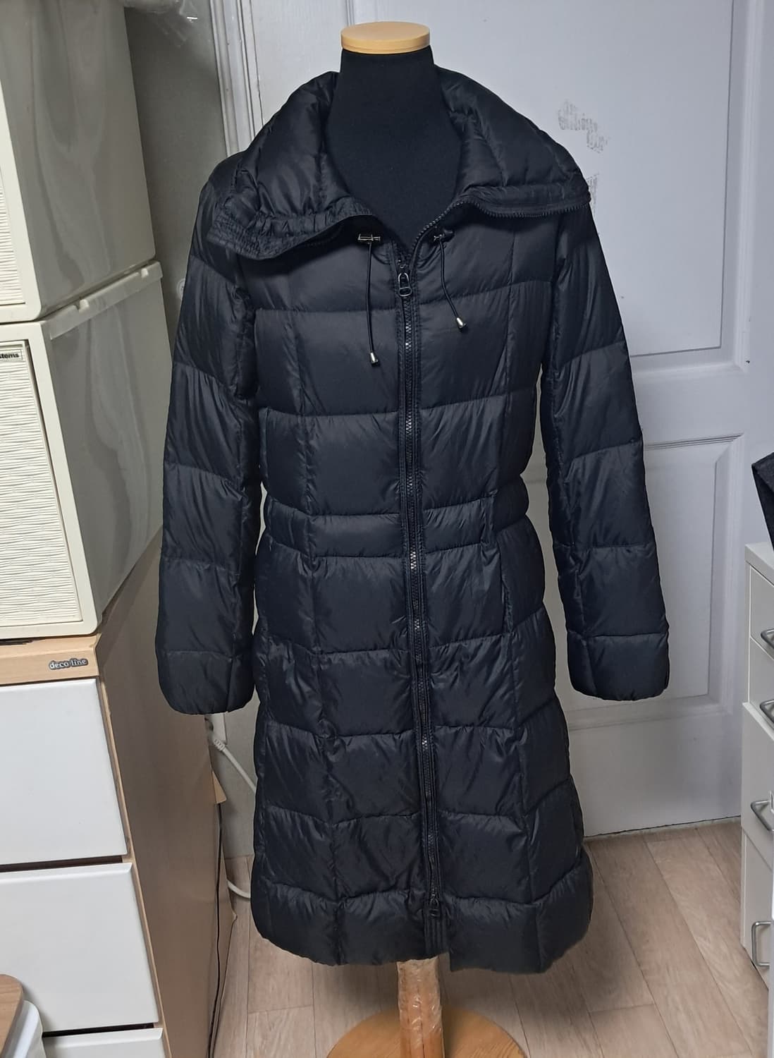 폴로랄프로렌 여성 다운 롱패딩 XS 블랙(44~55) 상품이미지1