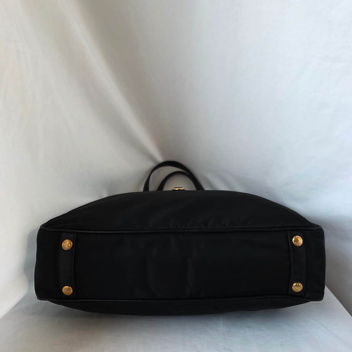 [정품 PRADA] 프라다 금장 나일론 토트백 여성 서류가방 상품이미지4