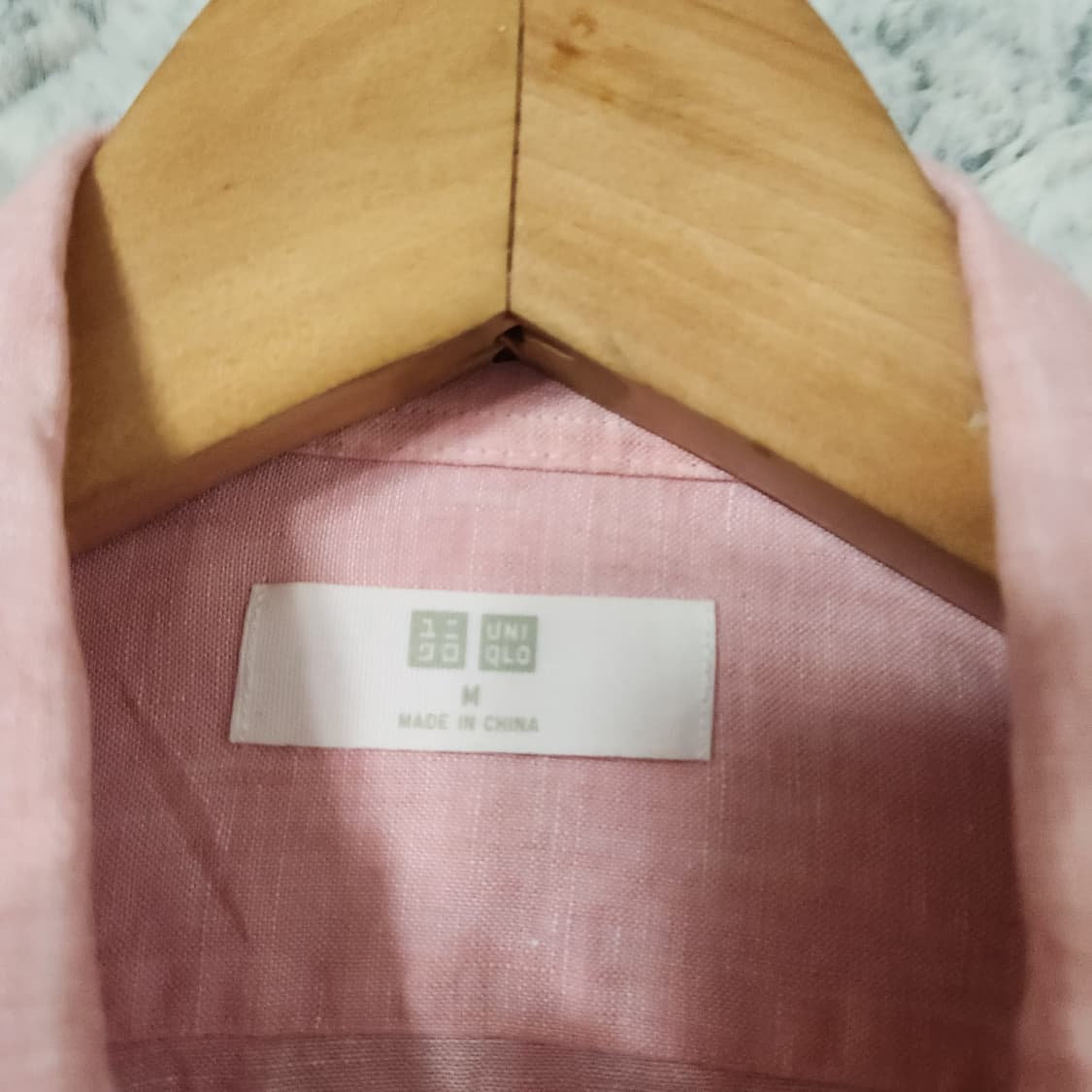 G975 [M] 유니클로 린넨100 남방 셔츠 상품이미지2
