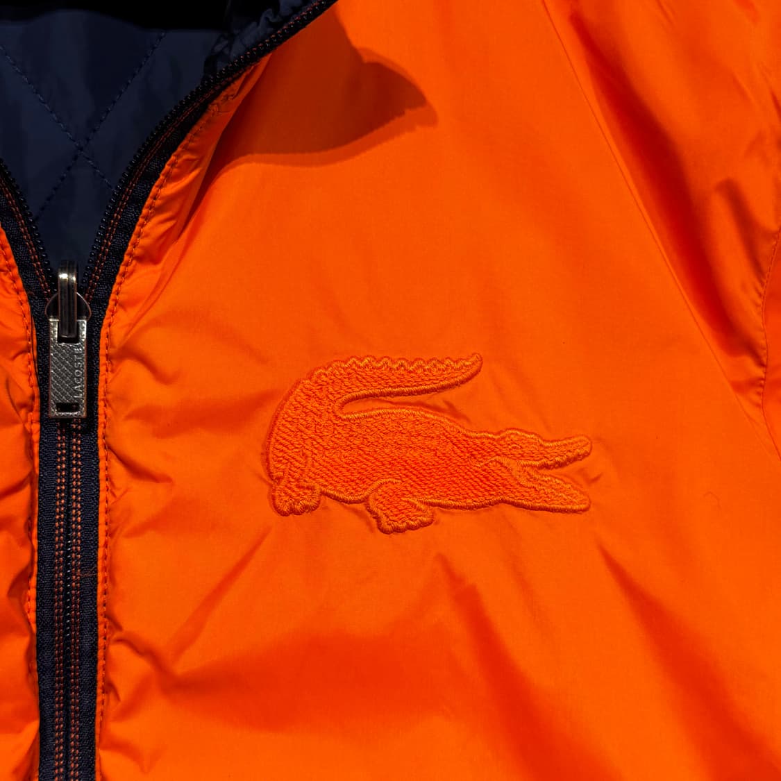 라코스테 리버시블 퀼팅 자켓 L 상품이미지7