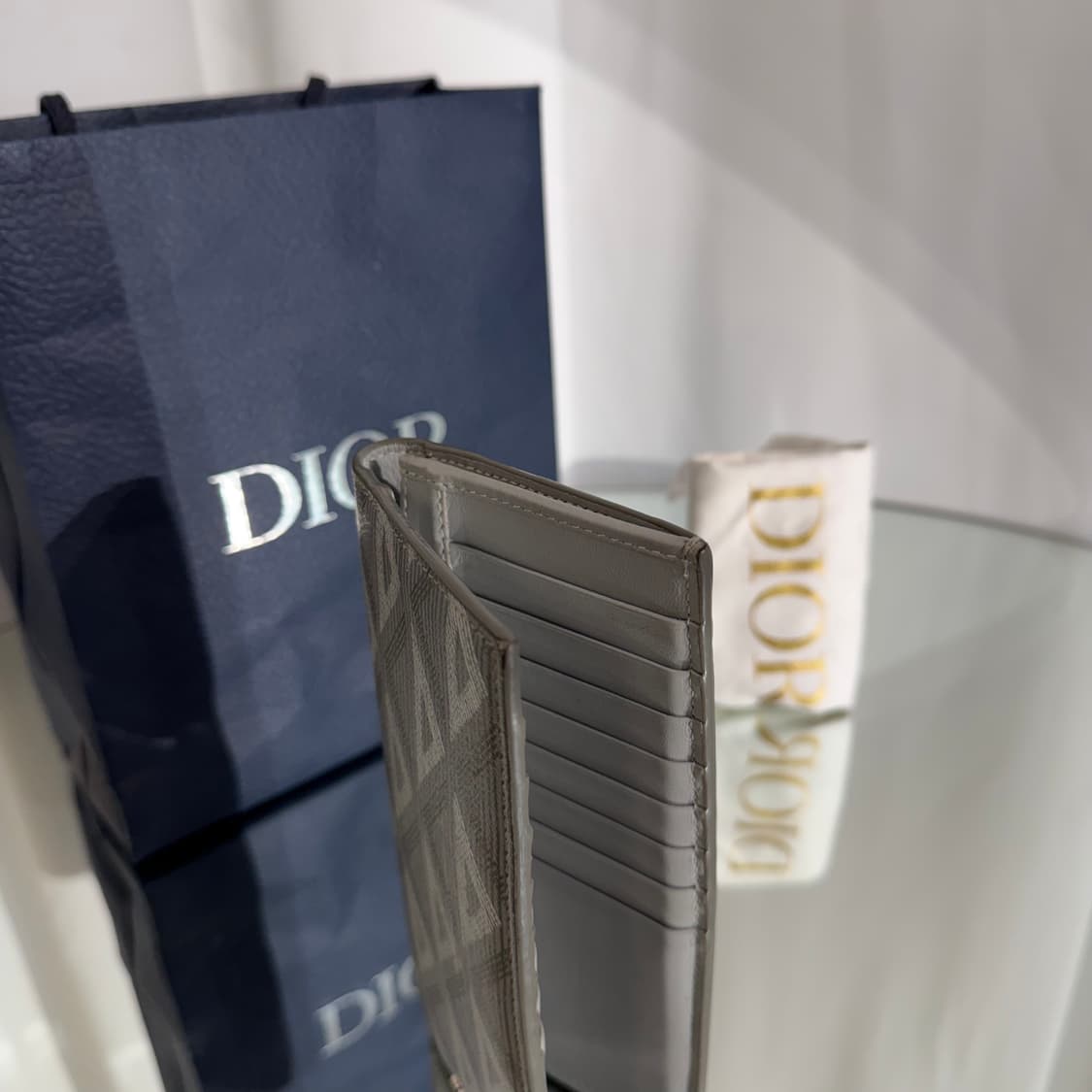 디올 CD 다이아몬드 버티컬 장지갑 상품이미지6