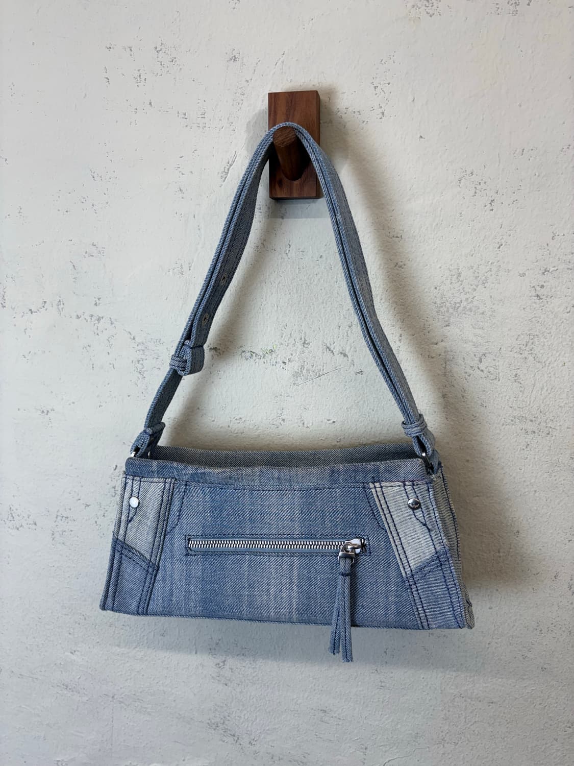 아디다스 데님 숄더백 상품이미지2