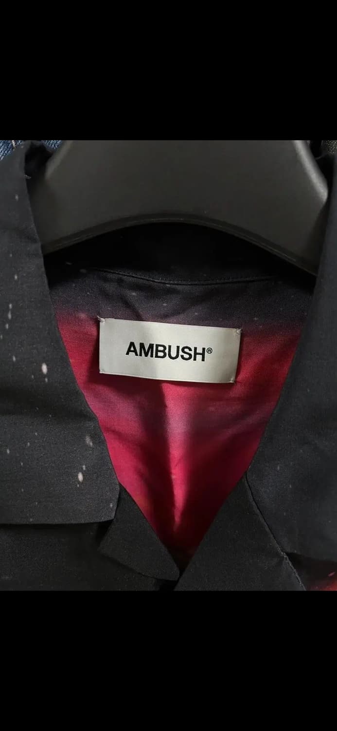 엠부쉬 데코토라 프린트 레이온 셔츠 3사이즈 상품이미지4