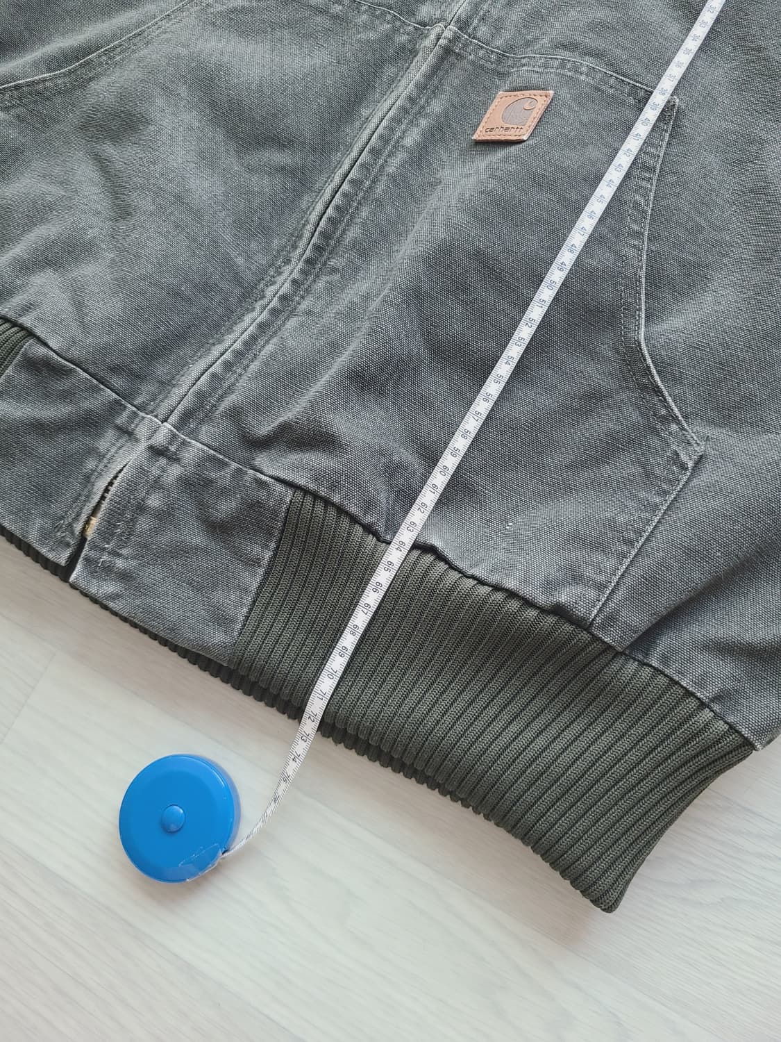 칼하트 j130 액티브 자켓 mos 모스그린 판매 상품이미지10