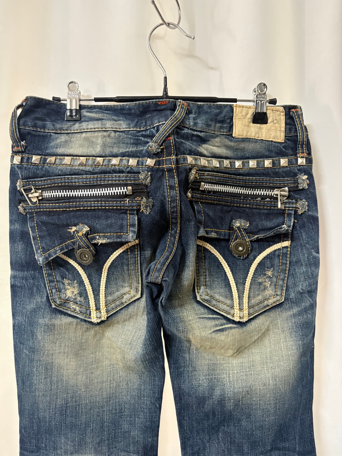 Y2K 로리타진스(Lolita Jeans) 노블 스트레인 자수 부츠컷 상품이미지1