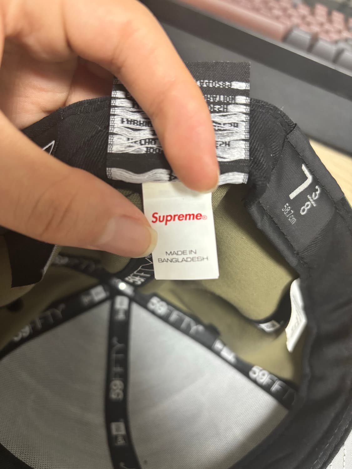 슈프림 뉴에라 콜라보 피프티캡 738 팝니다 상품이미지5